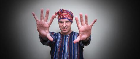 homme au turban photo