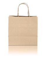 sac en papier brun photo