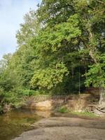 à la rivière berkel en allemagne photo