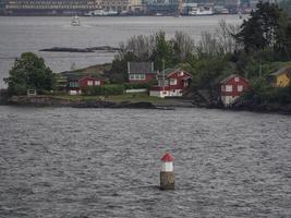 le fjord d'oslo en norvège photo