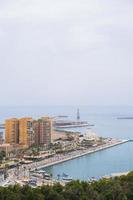 vue de malaga, espagne photo