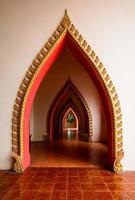 arc de temple en thaïlande photo