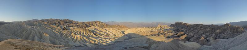 vallée de la mort zabriskie point vue immense photo