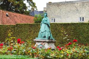 statue de la reine caroline amalie à rosenborg photo