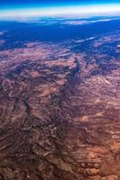 vue aérienne de baja california sur mexique photo