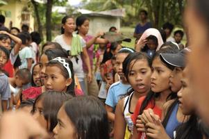 cebu - philippines - 1er janvier 2013 - fête annuelle des enfants orphelins photo