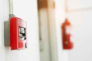 alarme incendie dans le bâtiment de l'usine pour la sécurité photo