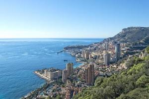 montecarlo monaco panorama paysage ville vue photo