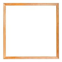 cadre photo en bois étroit carré simple moderne