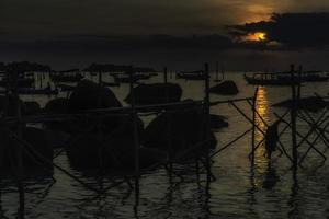 plage de tanjung kelayang photo