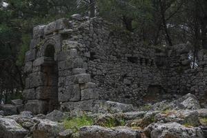 ruines de phaselis en turquie photo