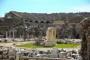 ruines latérales en turquie photo