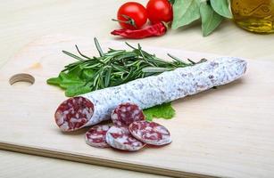 saucisse espagnole - fuet photo