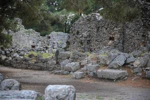 ruines de phaselis en turquie photo