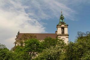 cathédrale dans la vieille ville de Cracovie photo