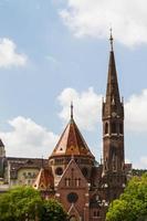 vue sur les monuments de budapest photo