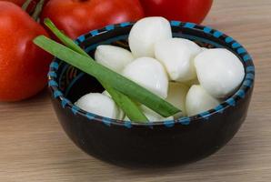 boulettes de mozzarella photo