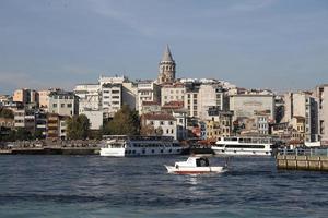 Navires à Halic, Istanbul, Turquie photo