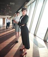 groupe de gens d'affaires, femmes en tant que chefs d'équipe photo