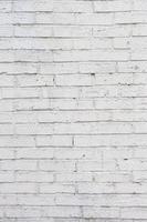 mur de briques blanches. mur de béton blanc grungy photo