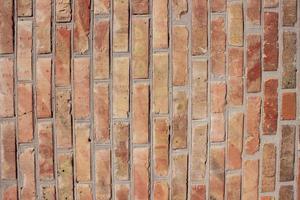 mur de maçonnerie en brique rouge
