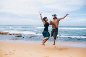 portrait de couple en plein air photo