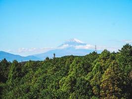 la belle nature avec la montagne fuji au japon photo