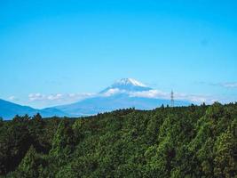 la belle nature avec la montagne fuji au japon photo
