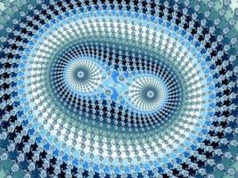 zoom coloré dans un ensemble fractal mathématique infini photo