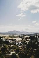 vue paysage de campagne photo