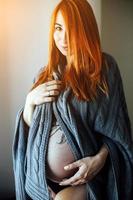 portrait de femme enceinte photo