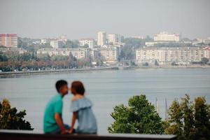 portrait de couple en plein air photo