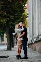 portrait de couple en plein air photo