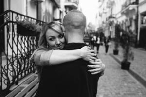 portrait de couple en plein air photo