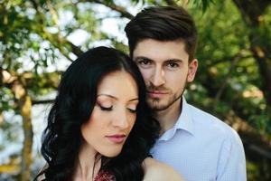 portrait de couple en plein air photo