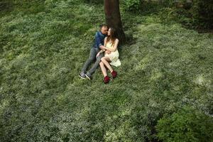 portrait de couple en plein air photo