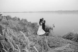 portrait de couple en plein air photo