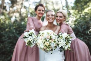 vue de la fête de mariage photo