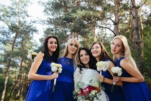 vue de la fête de mariage photo