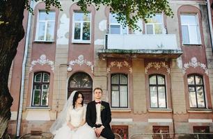 vue de la fête de mariage photo