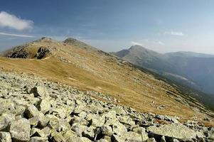 paysage de montagne et pierres photo