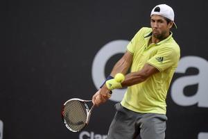 rio de janeiro, brésil - 25 février 2017 - fernando verdasco esp dernier match lors de l'open de rio 2018 qui s'est tenu au jockey club brasileiro. photo