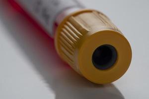 tube à vide pour tests sanguins cliniques photo