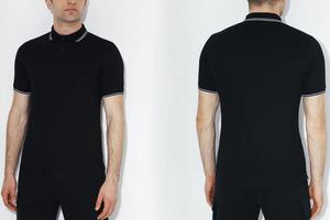 tee-shirts pour hommes. modèle de conception. photo