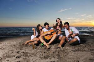 vue sur la plage photo