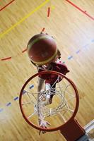 vue du match de basket photo