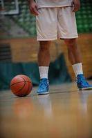 portrait de joueur de basket-ball photo