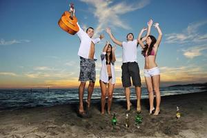 vue sur la plage photo