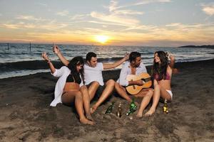 vue sur la plage photo