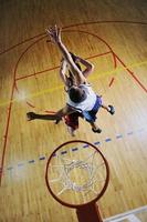 vue du match de basket photo